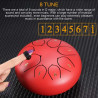 6-inch steel tongue drum