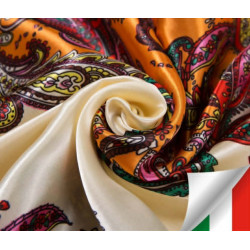 Alberto Cabale silk handkerchief