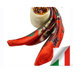 Alberto Cabale silk handkerchief
