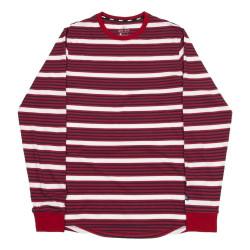 Nike SB Mens Dry Striped Long Sleeve Shirt (Red/Navy/White) CD7215-618