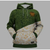 Freshhoods Floral Bee Hoodie – Size XL