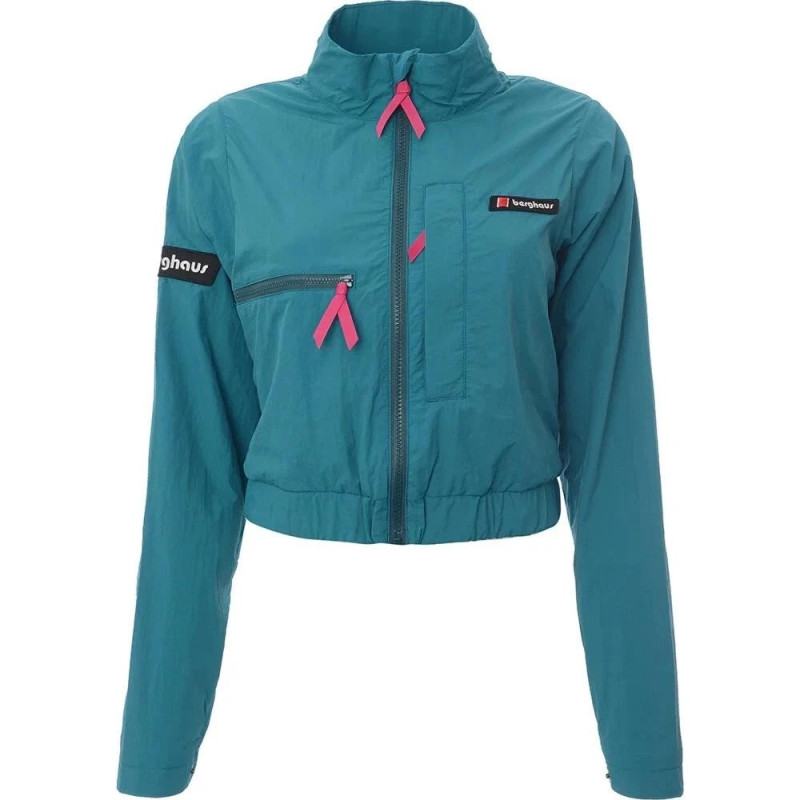 Berghaus Women's Cropped Co-Ord Wind Waterproof Windproof Jacket Top