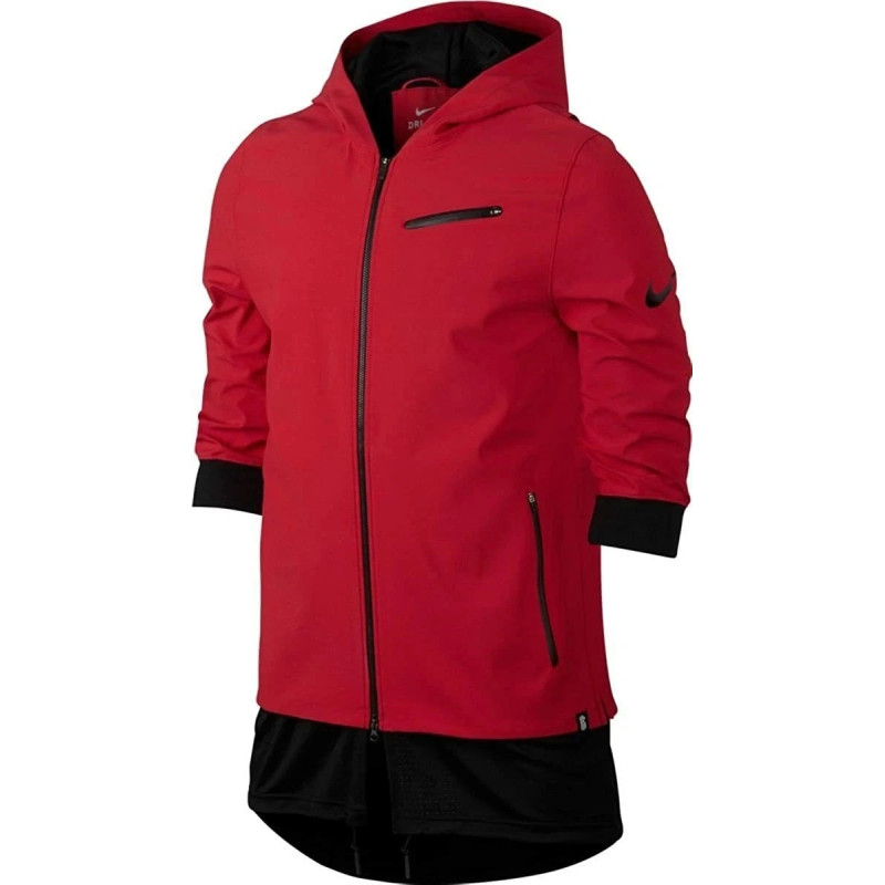 Nike Kyrie Irving MVP Full Zip Dri-FIT Jacket Red 830825-657 – Size M