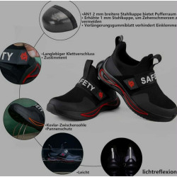 Taergu Safety Shoes S1/S3 Steel Toe Cap – Size 39 (UK 6)