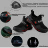 Taergu Safety Shoes S1/S3 Steel Toe Cap – Size 39 (UK 6)