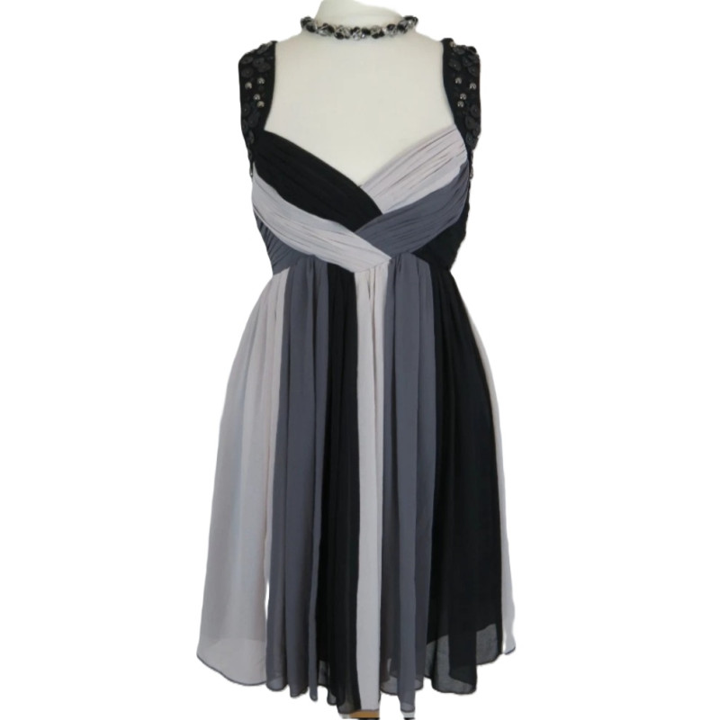 Dress Lipsy UK10 beaded strap baby doll dress