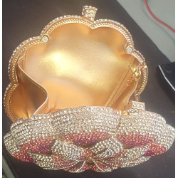 Verano Hill Rose Metal Magnetic Bag