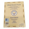 Manchester City crest wooden puzzle