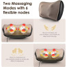 Shiatsu Massage Pillow with Heat – 3D Rotating Massage Heads