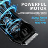 Men's Body Hair Trimmer – Ceramic Blade Groomer with LED Display