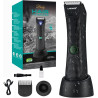 Men's Body Hair Trimmer – Ceramic Blade Groomer with LED Display