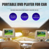 7" Car Headrest DVD Player – Dual Screen MP5 Entertainment System