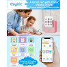 eSynic Pink Mini Portable Thermal Printer for Phone