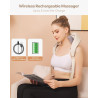 2-in-1 Neck, Shoulder & Back Shiatsu Massager with Heat