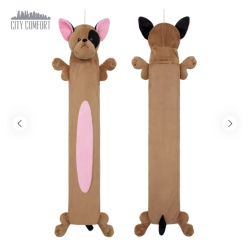 CityComfort Long Hot Water Bottle – French Bulldog Design