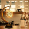 Enchanted Lunar Lamp LED Moon Lamp – USB/Battery Powered Hanging Crescent Moon Night Light