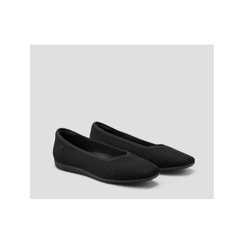 VIVAIA Margot Walker Women's Flats – Black Water Repellent – UK Size 7