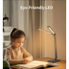 Double Head LED Desk Lamp – Dimmable Touch Control Table Light with Dual Swing Arms