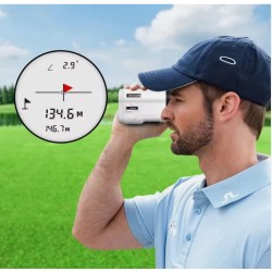 REVASRI Laser Golf Rangefinder – 1000 Yards with Slope & Pin Lock Vibration