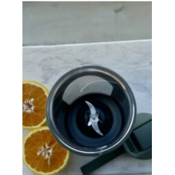 HS-860 Portable Juicing Cup – Grey USB Rechargeable Mini Blender