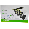 2178T Solar Sensor Light – 77 LED Outdoor Motion Sensor Security Wall Light