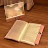 LED Book Light & Night Light 2-in-1 – Rechargeable Reading Lamp with 3 Colour Temperatures & Stepless Dimming