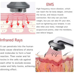 3-in-1 Cavitation Machine – EMS, Infrared & Ultrasonic Body Massager for Waist, Thighs & Arms