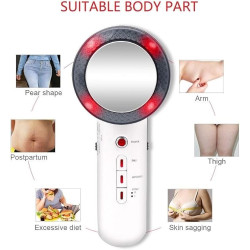 3-in-1 Cavitation Machine – EMS, Infrared & Ultrasonic Body Massager for Waist, Thighs & Arms