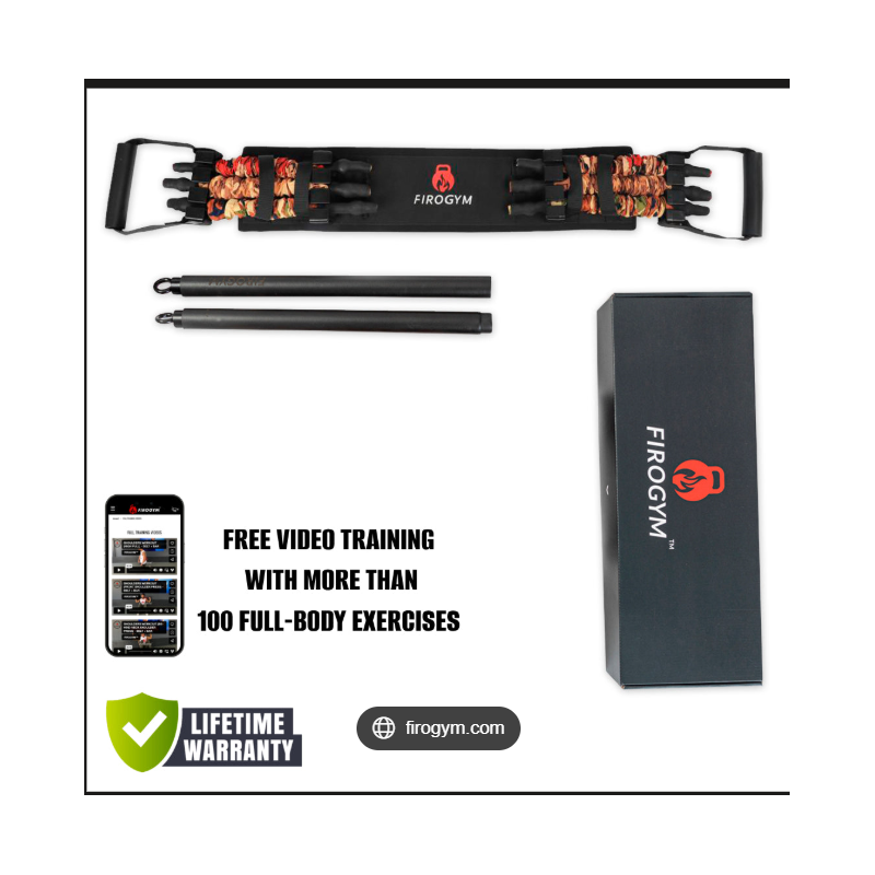 FIROGYM™ Portable Home Workout Kit – Compact Full-Body Fitness Training Set