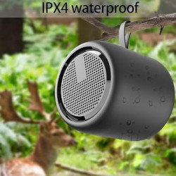Audio Speaker, F11 Personal Waterproof Stereo Sound Travel Cordless Speakers with Bass and Treble Controls