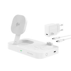 A32 3 in 1 Wireless Charging Station for Iphone, iwatch and Air Pods Brand New
