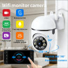 Outdoor Security Camera Night Vision HD USB Bulb Security Camera 1080P Horizontal Clarity 2MP Farm