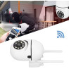 Outdoor Security Camera Night Vision HD USB Bulb Security Camera 1080P Horizontal Clarity 2MP Farm