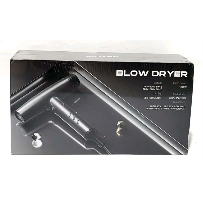 WOSNN Intelligent High Speed 1300W Hair Blow Dryer