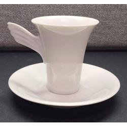 Rosenthal Studio Linie Germany Mythos Winged White Cup and Saucer Set