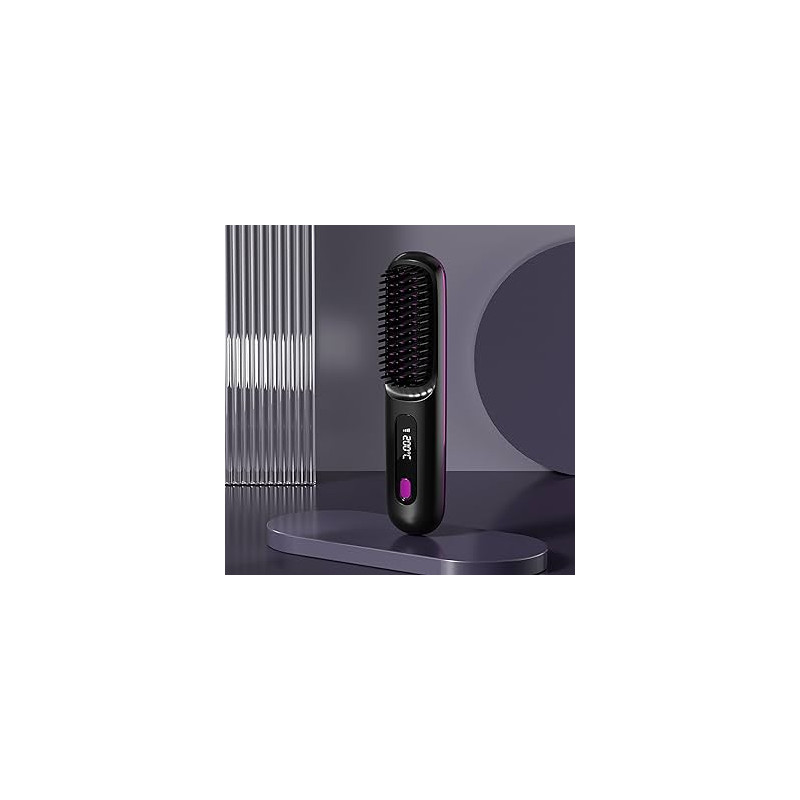 Cordless Volumizing Hair Brush for Short Hair