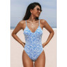Flowered swimsuit