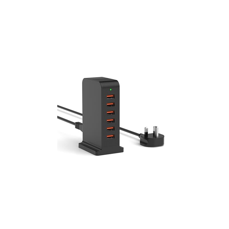 10 USB ports Quick charger 50W