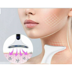 Neck and Face Firming Massager with Hot Compress
