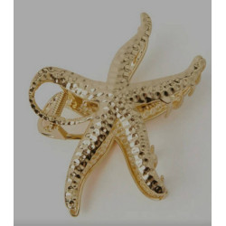 Starfish hair clip