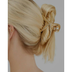 Starfish hair clip