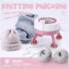 Needle Knitting Machine with Row Counter