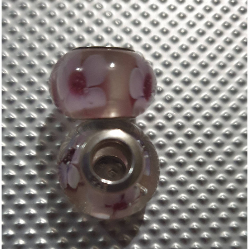 Charms 925 set of 2 pink