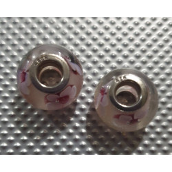Charms 925 set of 2 pink