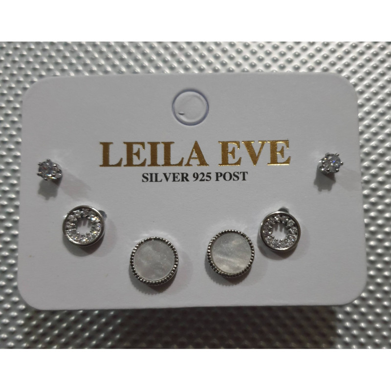 Earrings set of 3 pair