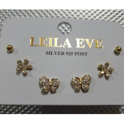 Earring's set of 3 pair
