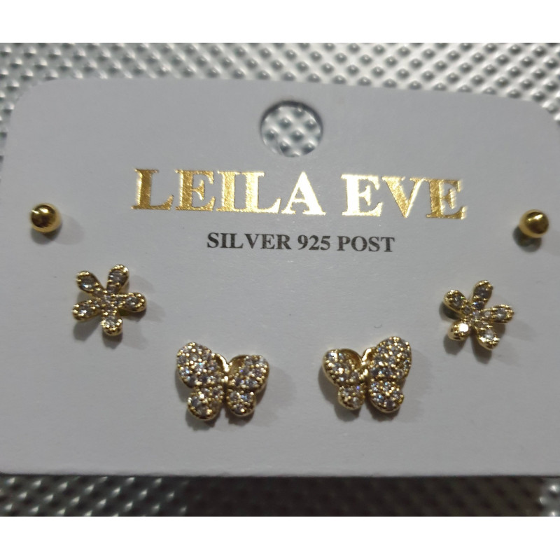 Earring's set of 3 pair