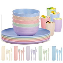 The 35‑piece dinner set