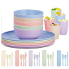 The 35‑piece dinner set