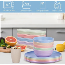 The 35‑piece dinner set
